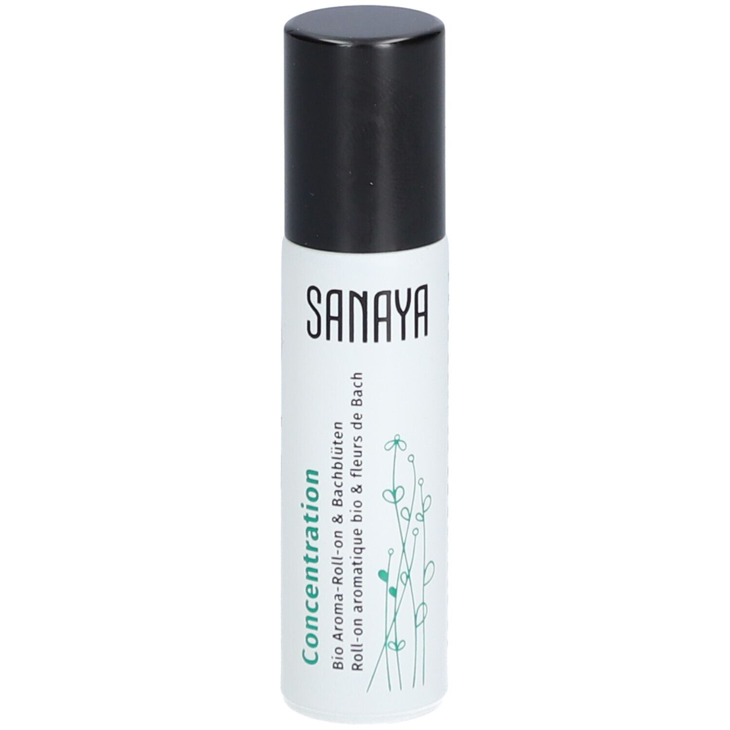 Sanaya Aroma&Bachblüt Roll on Concentr Bio 10 ml Roller