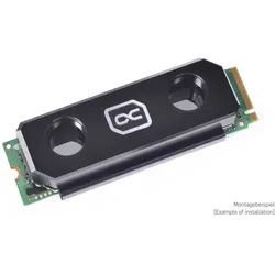 Alphacool HDX Apex M.2 2280 SSD Kühler, Speicher Wasserkühler