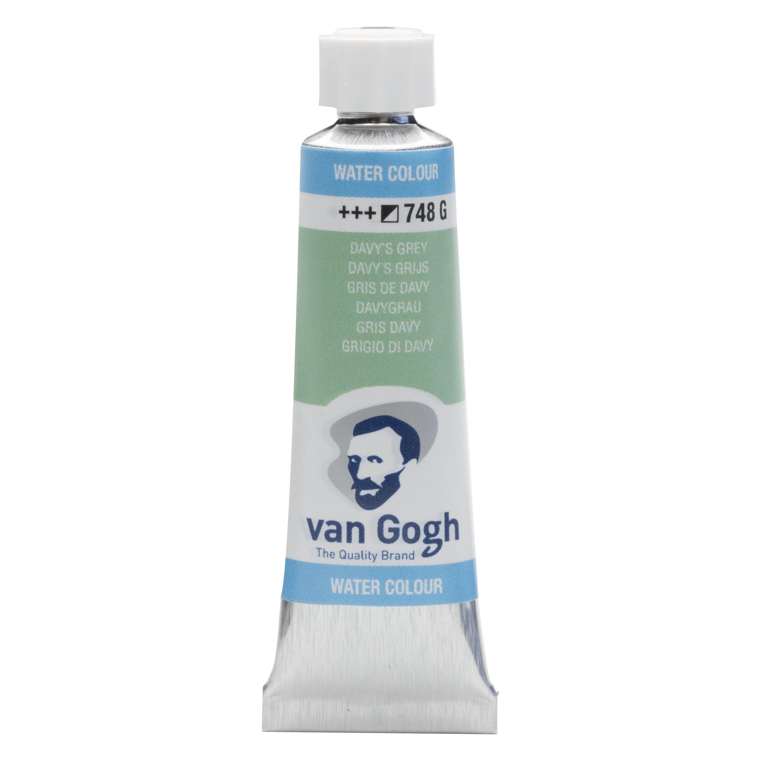 Van Gogh Aquarellfarbe Tube 10 ml Davygrau 748 (10 ml) (ROY-20017481)
