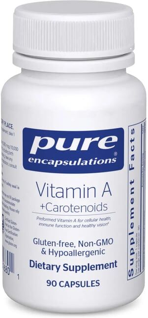 Pure Vitamina A + Carotenoides 90 Caps