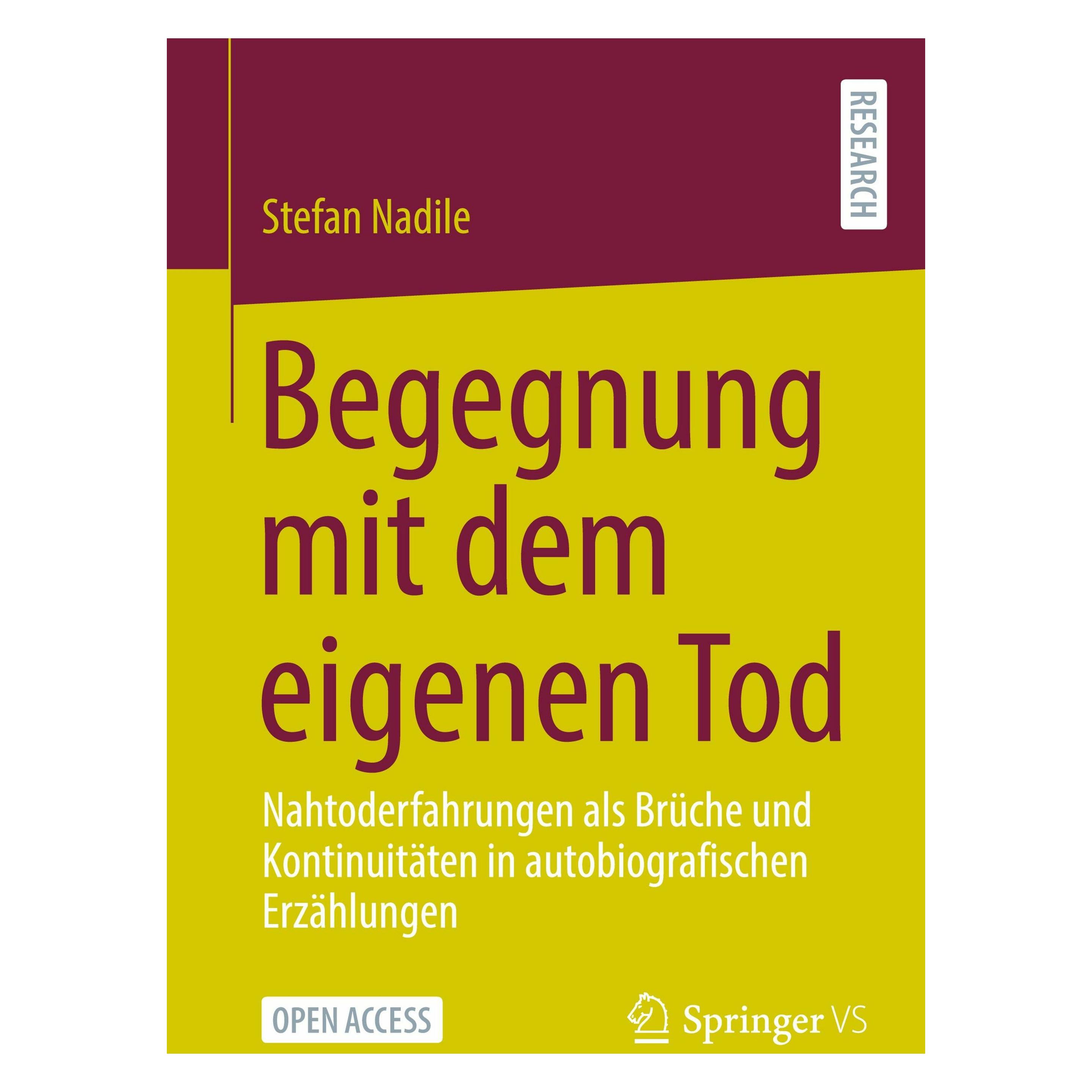 Springer Nadile:Begegnung mit dem eigenen Tod (Deutsch, Softcover, Stefan Nadile) (53033811)