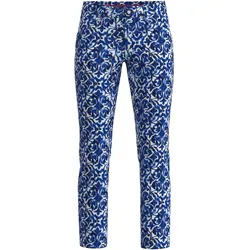 Alberto Hose Jana-CR Ornament Jersey, blau/weiss