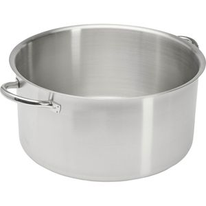 deBuyer Kochtopf Prim Appety 10-350532, 16 Liter, induktionsgeeignet, aus Edelstahl, 36 x 18,7 cm (ØxH)
