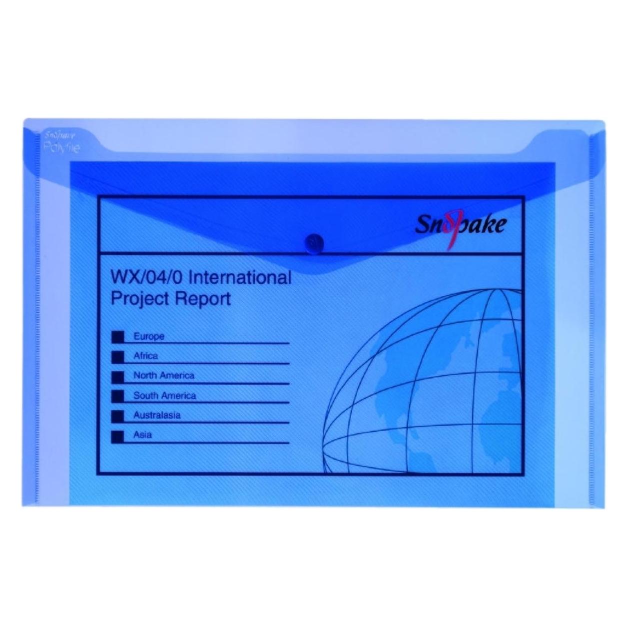 Snopake Envelope aplankas A5 skaidrus (5 vnt.) (A5, 5 Stk.) (11382)
