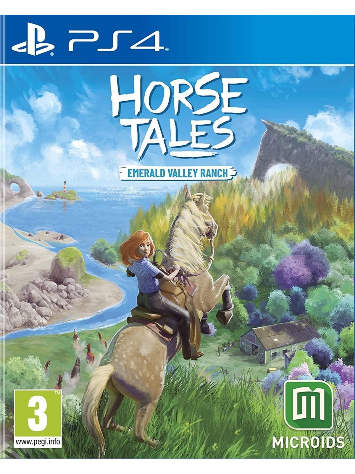 Horse Tales: Emerald Valley Ranch - Sony PlayStation 4 - Simulator - PEGI 3