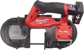 Milwaukee Fuel Bandsäge mit Akku und 64 mm Schnittkapazität M12FBS64-402C (Bandsäge) (4933478441)