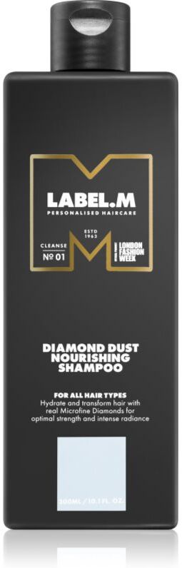 label.m Diamond Dust shampoing purifiant pour tous types de cheveux 300 ml