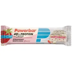 POWERBAR Proteinriegel 40% Protein + Crisp Strawberry White Choc | 40g