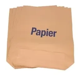 DEISS Müllsäcke Papier 120 Liter, Aufdruck: PAPIER