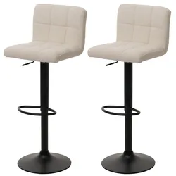 BARHOCKER Beige 2er-Set