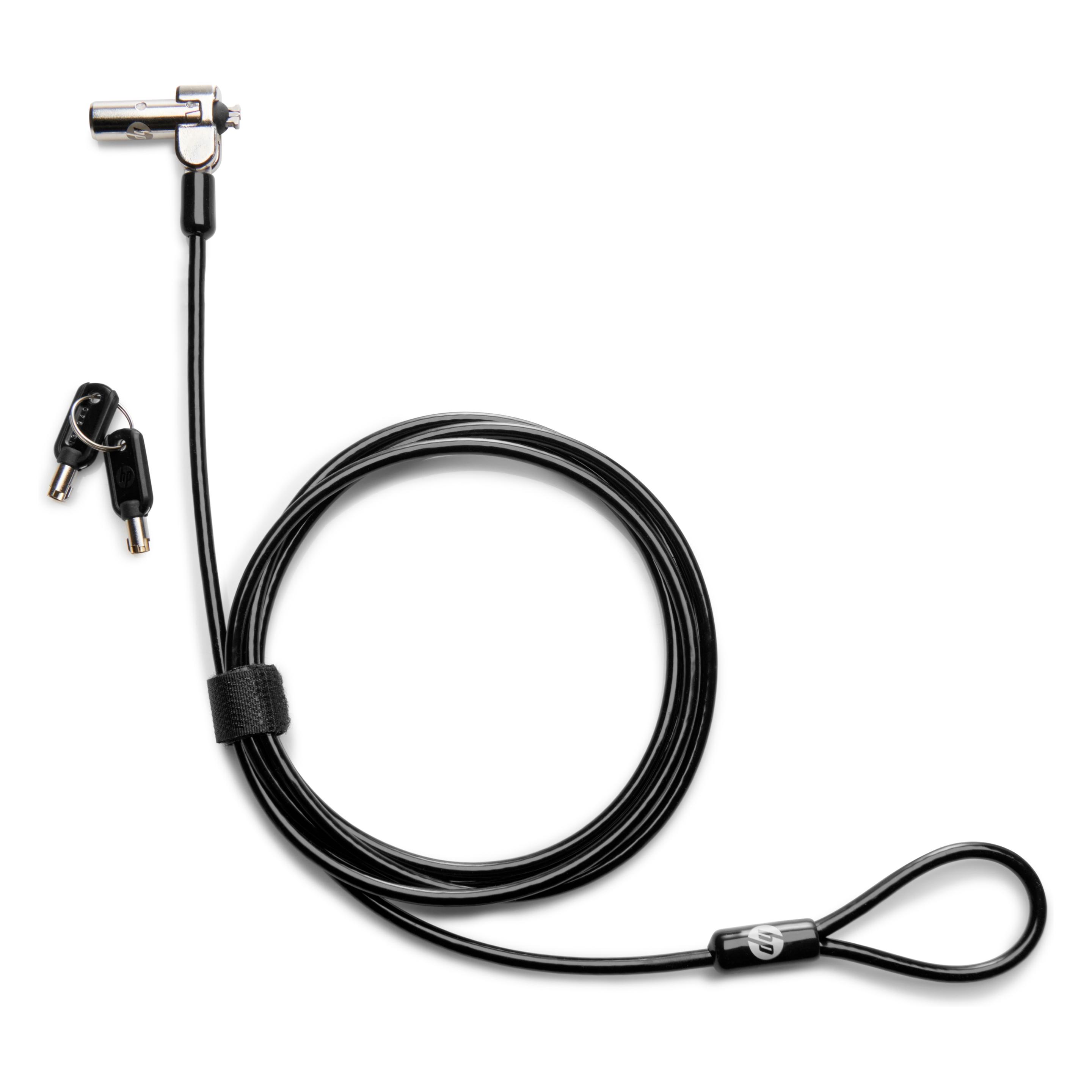HP Nano Keyed Cable Lock **New (1AJ39UT)