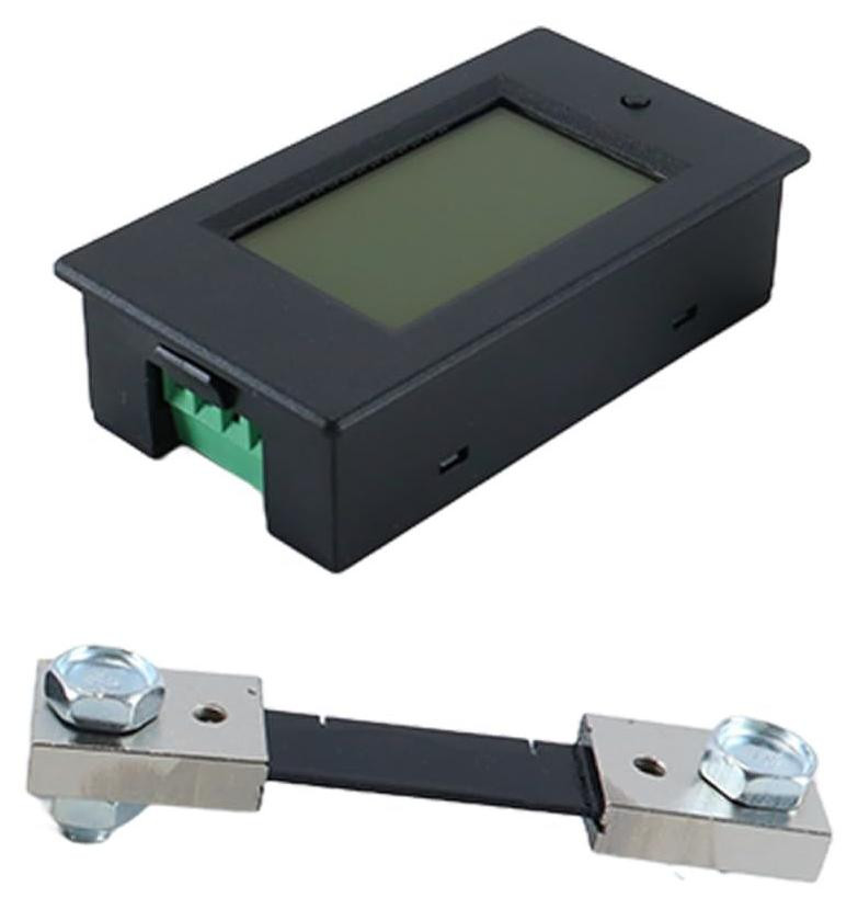Lustrens Batterijtester Multimeter met 100 A-splitter en Digitale Voltmeter