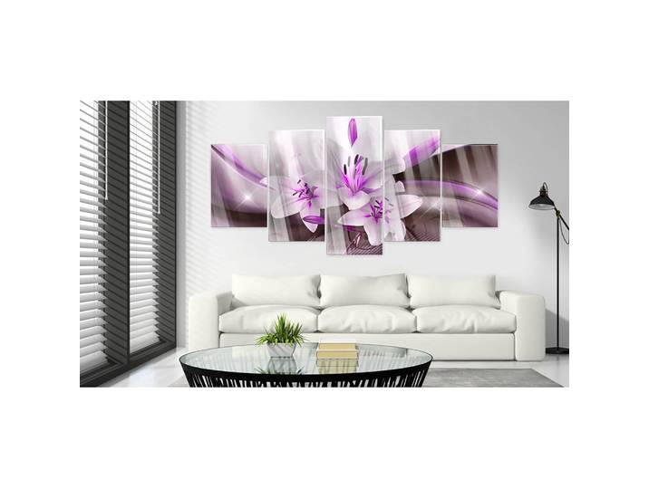 Tableau déco plexiglas Desert Lily Tableau déco plexiglas Mauve 200 x 100cm