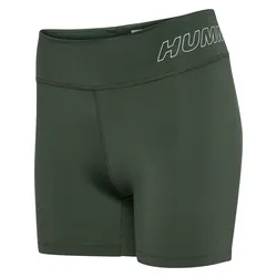 HUMMEL hmlTE FUNDAMENTAL MW TIGHT SHORTS climbing ivy S