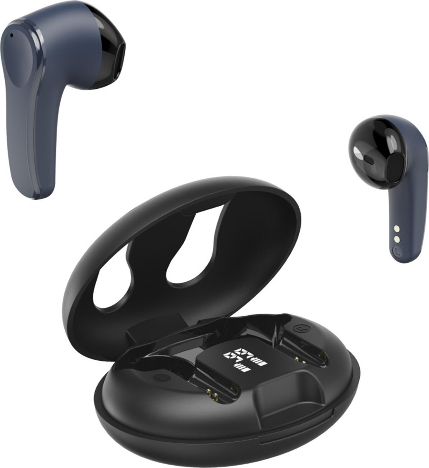 Hama Spirit Unchained True Wireless Stereo TWS Koptelefoon met microfoon - Zwart/Blauw