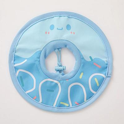 Uplift Essentials Waterproof Soft Elizabethan Recovery Collar Pillow blue xs