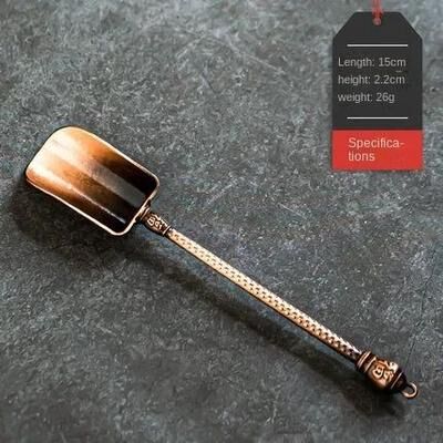 Uplift Treasures Alloy Tea Spoon For Gongfu Tea Ceremony tea Spoon B