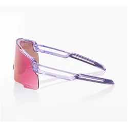 Shimano, Unisex, Sportbrille, EQUINOX 5 Ridescape Trail (lila/rosa, Matte Transparent Lilac, UV-400), Mehrfarbig, Transparent, Pink, Violett, Rosa