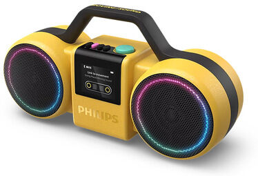 Philips The Roller Altoparlante portatile stereo Giallo 60 W