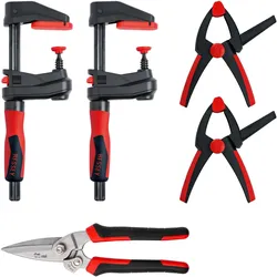 Bessey, Schraubstock + Zwinge, DIY Set SET1-A (150 mm)