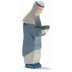 OSTHEIMER 41702 König blau orientalisch aus Holz Höhe 14,5cm Weihnachten Krippenfiguren