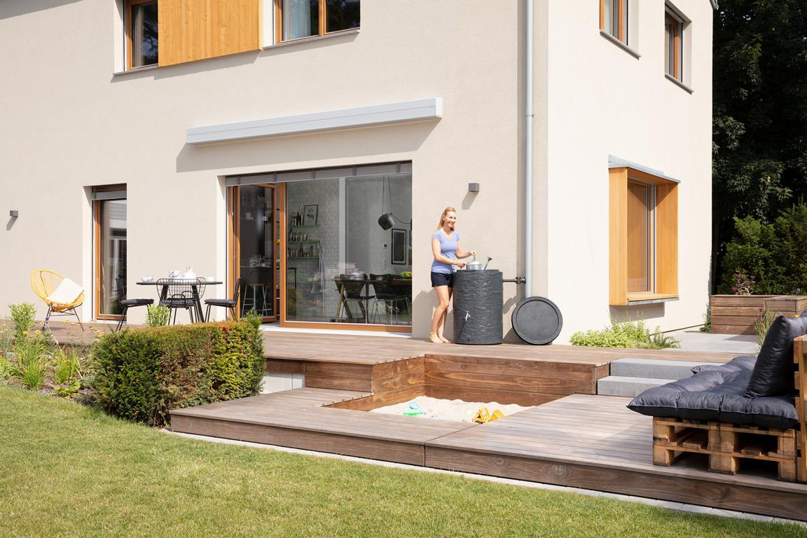 GRAFOTTOGMBH MURO Regenspeicher 260 L graphite grey 08442851