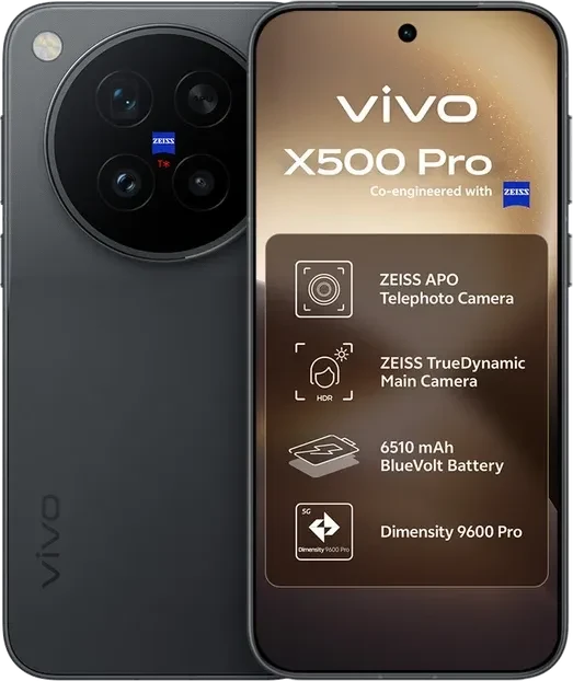 Vivo X500 Pro 12GB/256GB Moonlit Black