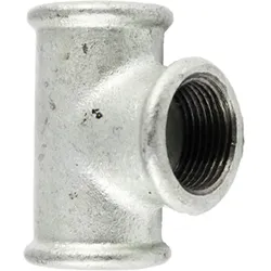 Temperguss Fitting T-Stück Nr.130 verzinkt 1"