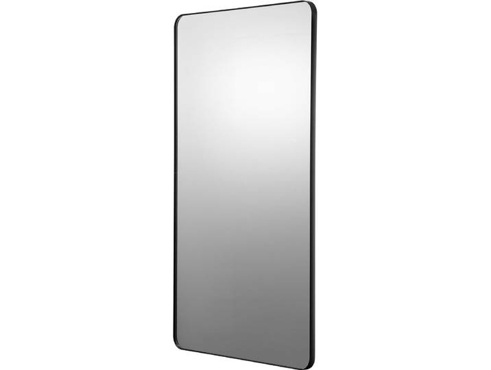 VEVOR Rechthoekige Wandspiegel Make-Upspiegel 1219x762x25mm Badkamerspiegel Zwart