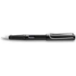 Lamy, Schreibstifte, Füllfeder Safari schwarz glanz B (1x)