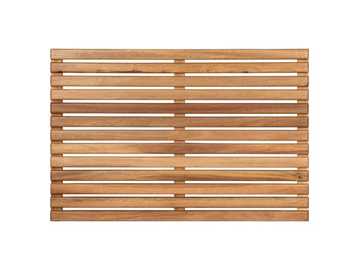 Caillebotis douche Acacia Marron/Marron caillebotis de douche : bois d’acacia 60 x 2 x 40cm