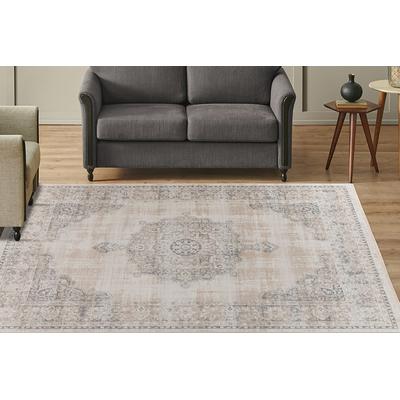 Teppich KAYOOM "Dilan 100", grau, B:120cm H:5mm L:170cm, Polyester, Teppiche, Teppich