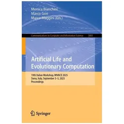 Artificial Life and Evolutionary Computation, Fachbücher von Marco Gori, Marco Maggini, Monica Bianchini