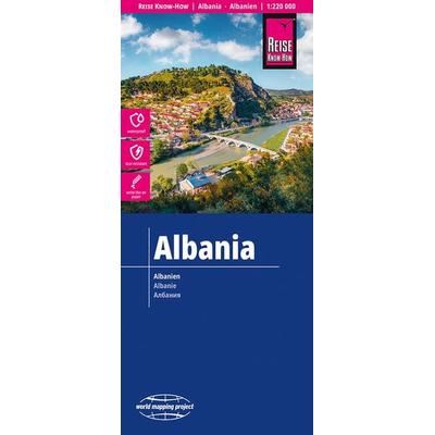Reise Know-How Landkarte Albanien / Albania (1:220.000), Sonstige von , Reise Know-How Verlag Peter Rump GmbH, 978-3-8317-7484-5