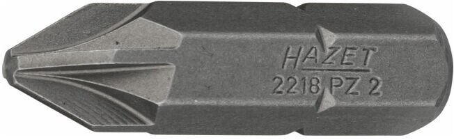 Embout-tournevis 2218-PZ2 Profil Pozidriv PZ PZ2 HAZET (2218-PZ2)