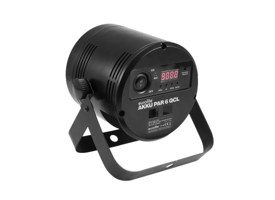EuroLite LED PAR 6 QCL Akku Scheinwerfer
