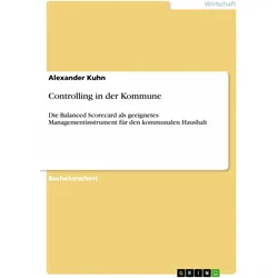 Controlling in der Kommune, Fachbücher von Alexander Kuhn