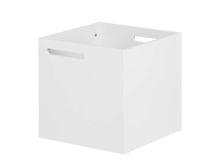 Regalbox Berlin 34 x 34 x 33cm Weiß/Weiß MDF Mitteldichte Holzfaserplatte , lackiert