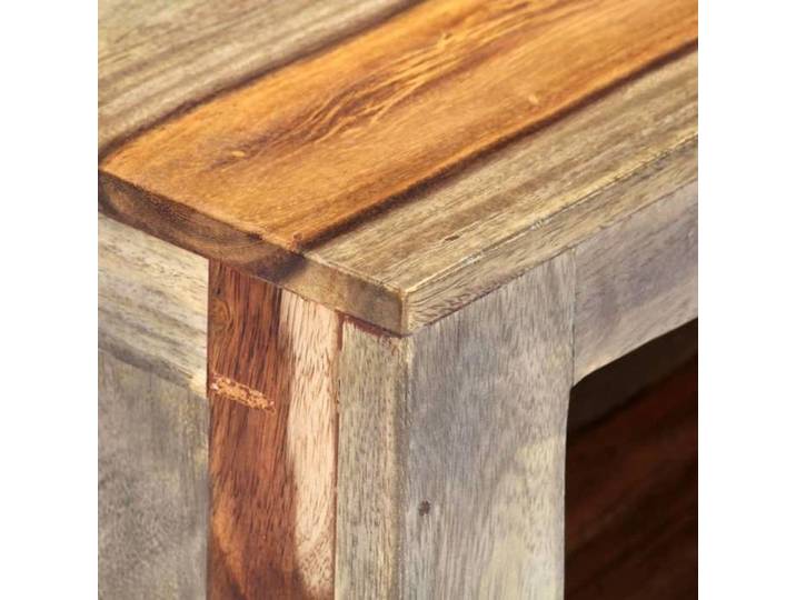 NEUF Armoire TV - Brun - Meuble TV - TABLE TV - Bois massif 130x30x40 cm - TT2804