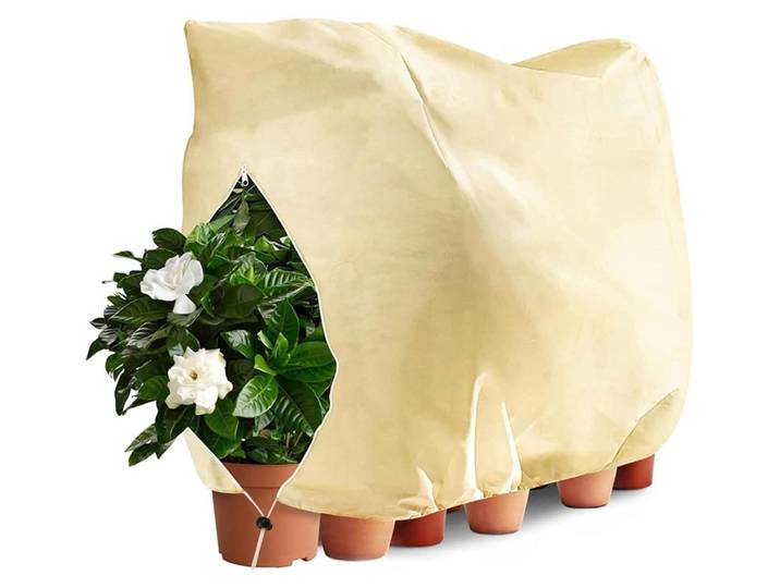 Pflanzenschutz Winter 200x240cm Winterschutz Frostschutz 80g/㎡ mit Reißverschluss