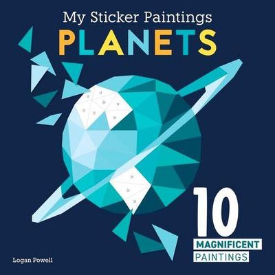 My Sticker Paintings: Planets, Taschenbuch von Logan Powell, David & Charles, 978-1-64124-323-0