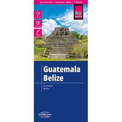 Reise Know-How Landkarte Guatemala, Belize (1:500.000), Sonstige von , Reise Know-How Verlag Peter Rump GmbH, 978-3-8317-7474-6