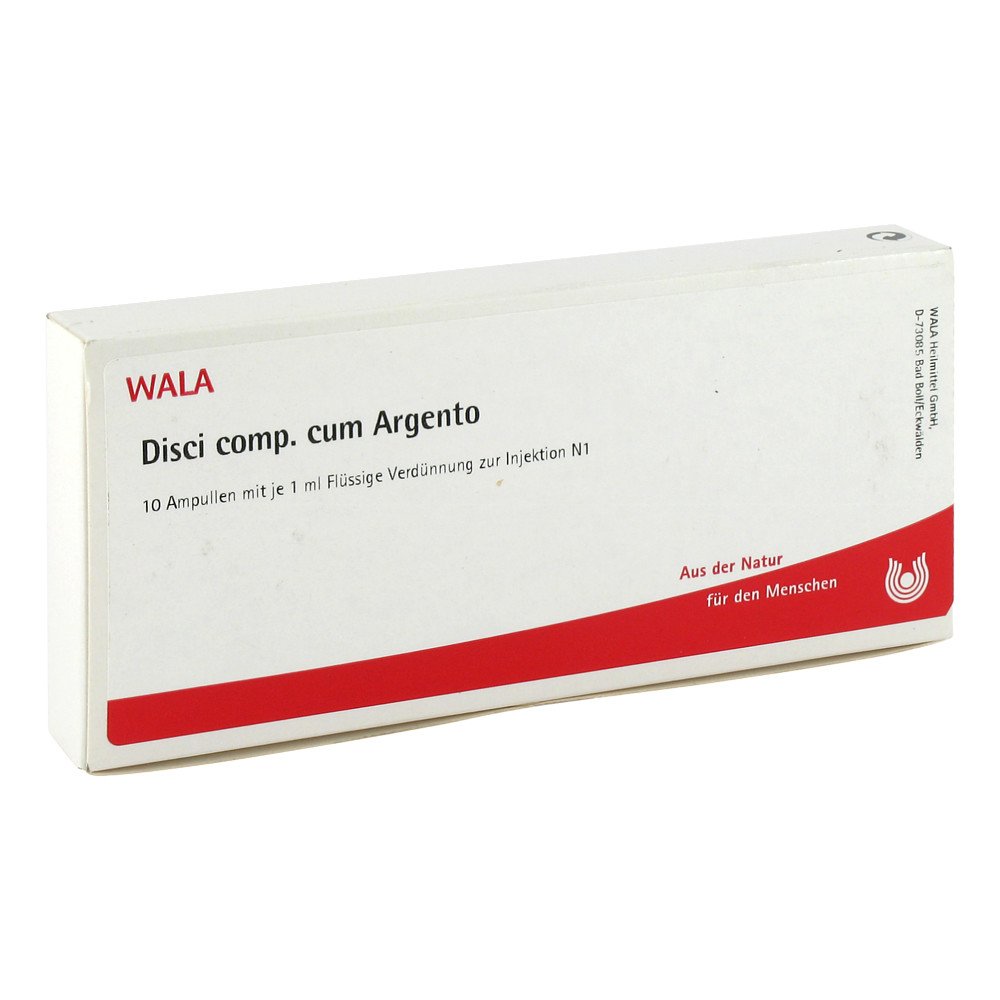 WALA Heilmittel GmbH Disci Comp. cum Argento Ampullen 01751317