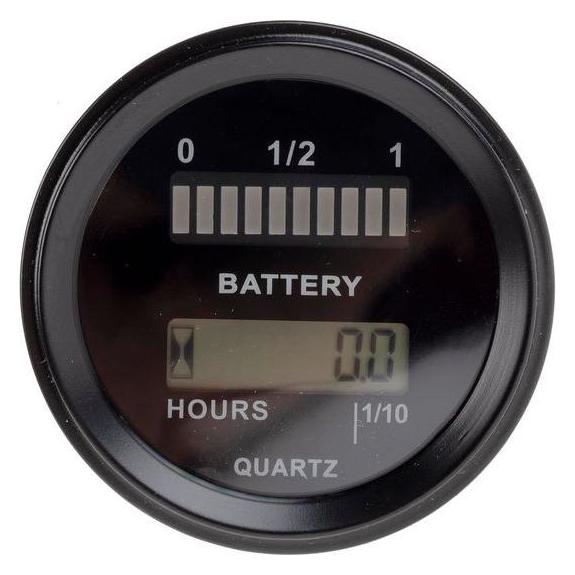 RS PRO Digitales Spannungsmessgerät LCD, LED-Anzeige / ±0,5 %, 53mm, 65mm (1809264)