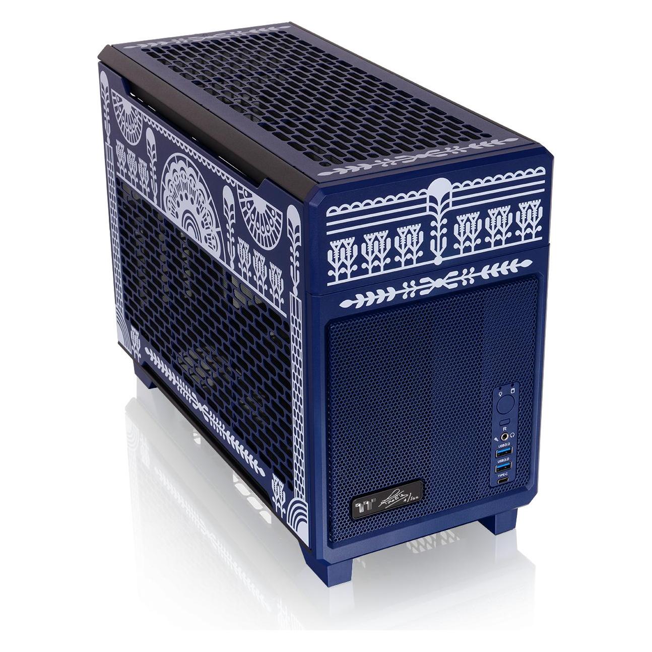 Thermaltake TR100 Koralie Edition Cobalt Blue (Mini-ITX) (CA-11A-00SPNN-AR)