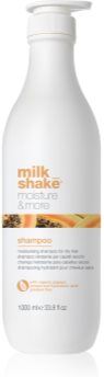 milk_shake® Moisture & More Shampoo champô hidratante para cabelo seco 1000 ml. Moisture & More Shampoo