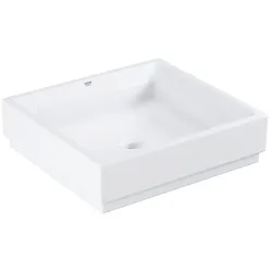 Grohe Cube Keramik Aufsatzschale 3948100H 50cm, ohne Hahnloch, alpinweiß PureGuard