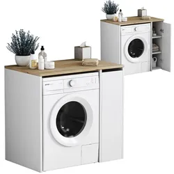 Oskar-Store 40421, Waschmaschinenschrank, Weiss
