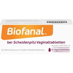 Biofanal bei Scheidenpilz Vaginaltabletten 12 ST