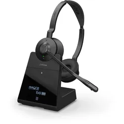 Jabra Engage 75 SE Stereo-Headset, DECT/Bluetooth, UC-zertifiziert, NFC, Zertifiziert für Microsoft Teams, Zoom, Google Meet